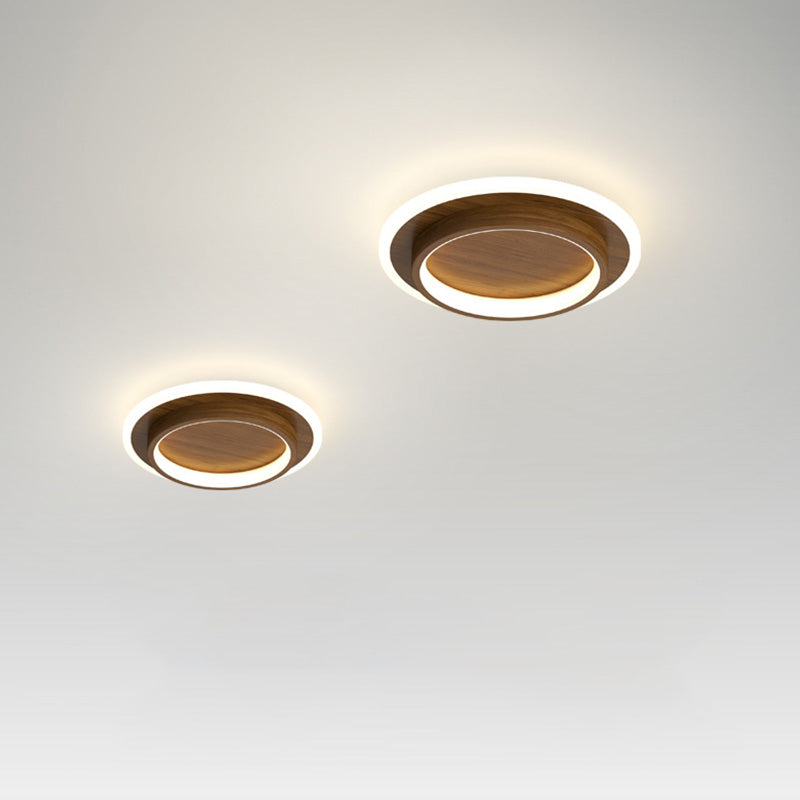 Sleek LED Hallway Ceiling Lamp | 8.3" or 9.4" Metal & Acrylic Fixture | Energy-Saving | Brick by Brick