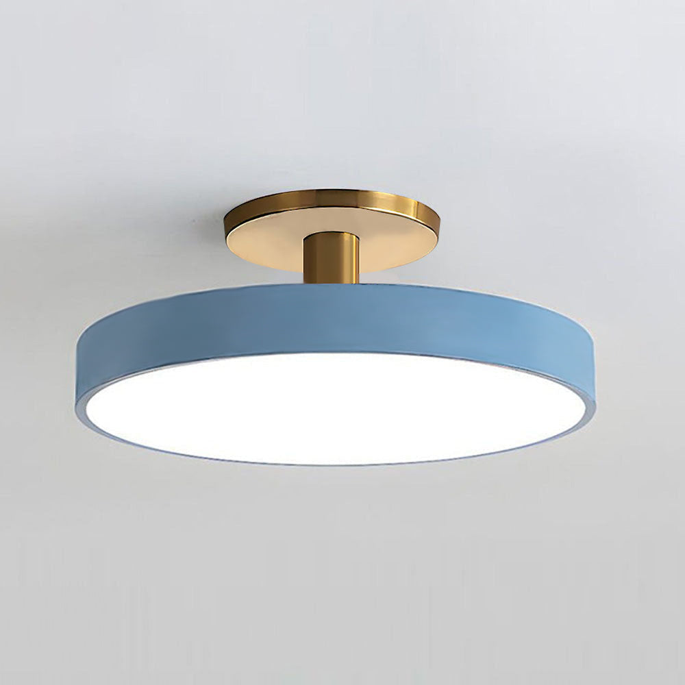 Modern Flush Mount Ceiling Light | 5.9×11.8–23.6 in | LED Round Fixture | Hardware + Acrylic | Brick by Brick
