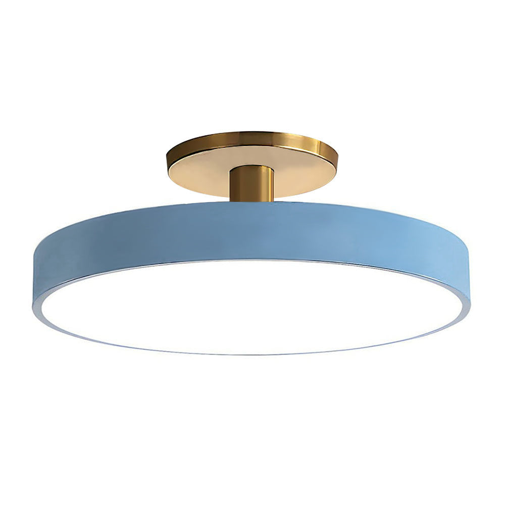 Modern Flush Mount Ceiling Light | 5.9×11.8–23.6 in | LED Round Fixture | Hardware + Acrylic | Brick by Brick
