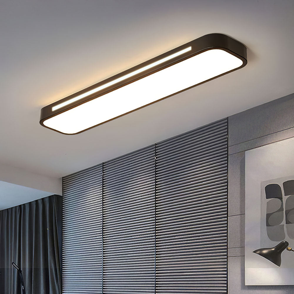 Modern Nordic LED Ceiling Light | 18.89–30.70 in | Minimalist Long Acrylic Fixture | Brick by Brick