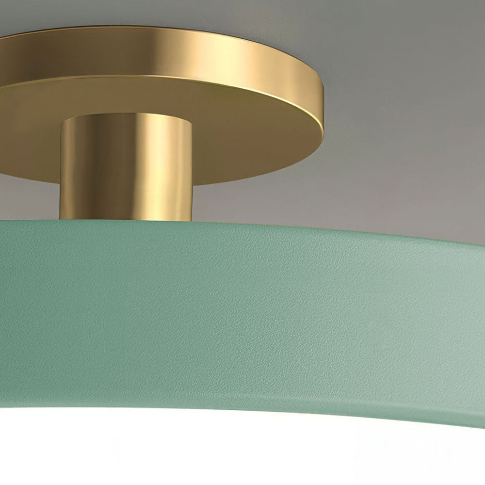 Modern Flush Mount Ceiling Light | 5.9×11.8–23.6 in | LED Round Fixture | Hardware + Acrylic | Brick by Brick