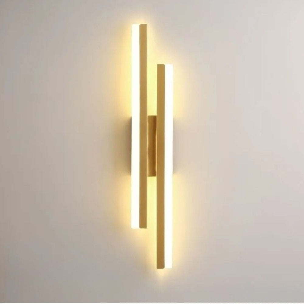 Acrylic LED Wall Light | Living Room | Metal-Acrylic | 18.9" Fixture | Brick by Brick