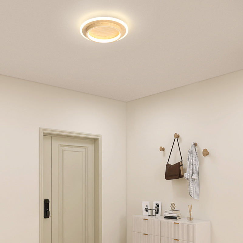 Sleek LED Hallway Ceiling Lamp | 8.3" or 9.4" Metal & Acrylic Fixture | Energy-Saving | Brick by Brick