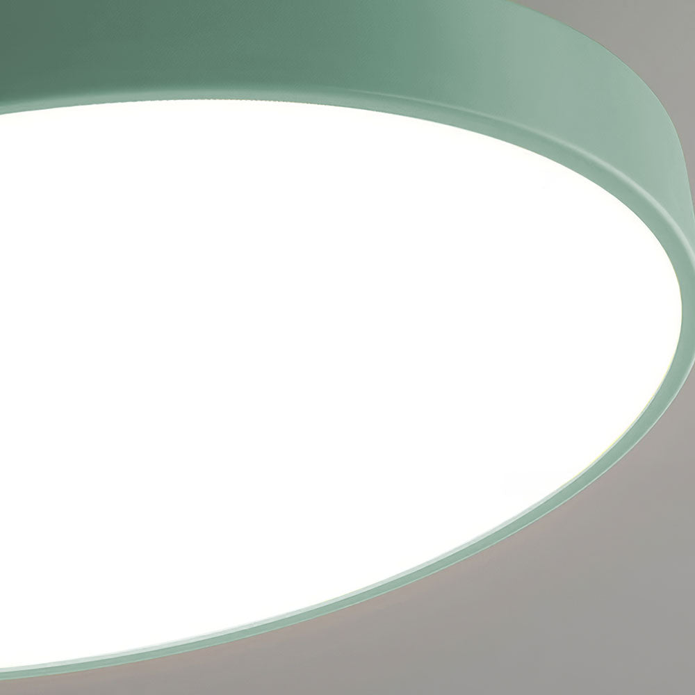 Modern Flush Mount Ceiling Light | 5.9×11.8–23.6 in | LED Round Fixture | Hardware + Acrylic | Brick by Brick