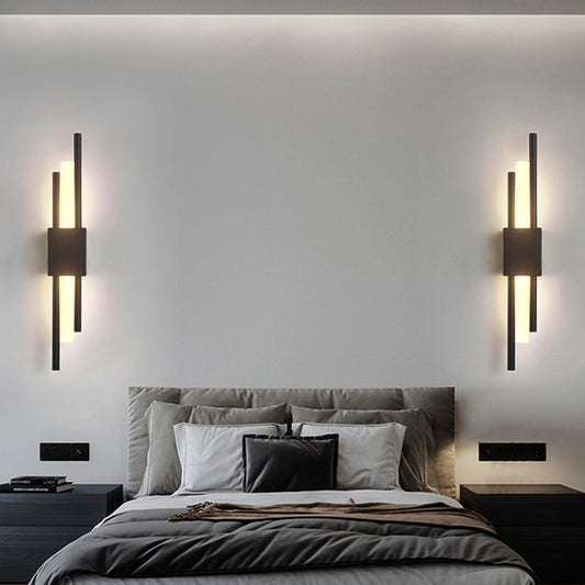 Stylish Wall Light | 9.8″ | Iron Acrylic | LED Sconce | 3‑Colour Switch | Brick by Brick