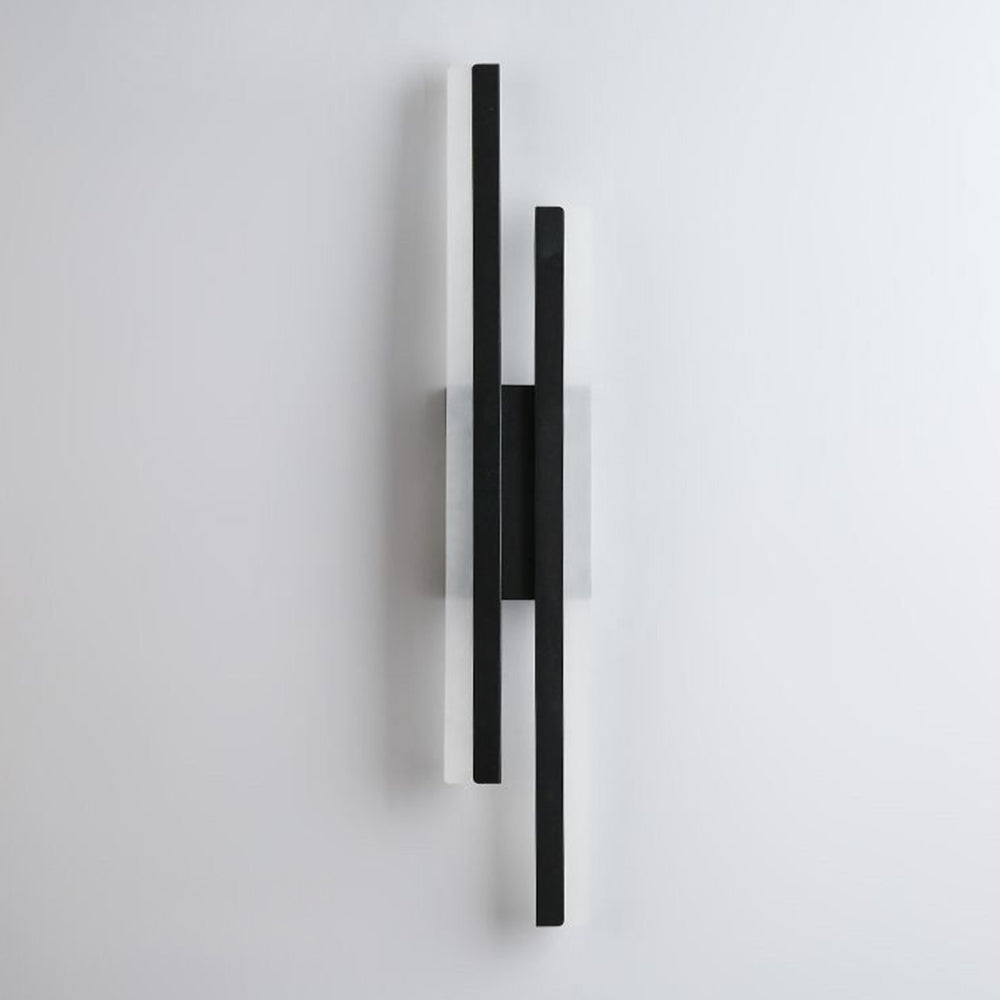 Acrylic LED Wall Light | Living Room | Metal-Acrylic | 18.9" Fixture | Brick by Brick