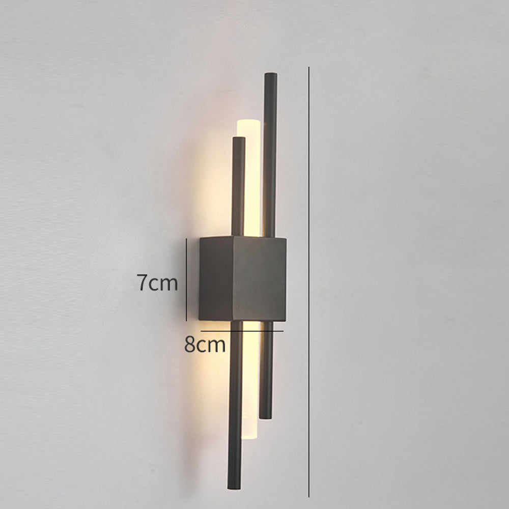 Stylish Wall Light | 19.7″ | Iron Acrylic | LED Sconce | 3‑Colour Switch | Brick by Brick