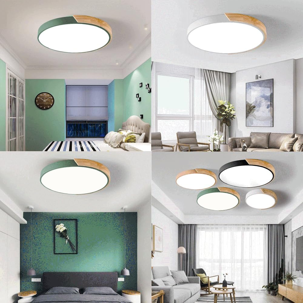 Colorful LED Round Ceiling Light | Modern Acrylic Fixture | Vibrant Decorative Lighting | Brick by Brick