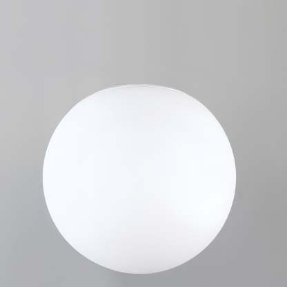 Modern Bubble Sphere Wall Lamp | Dia 5.5 - 13.8 in | White Glass Shade | Minimalist Design | Brick by Brick
