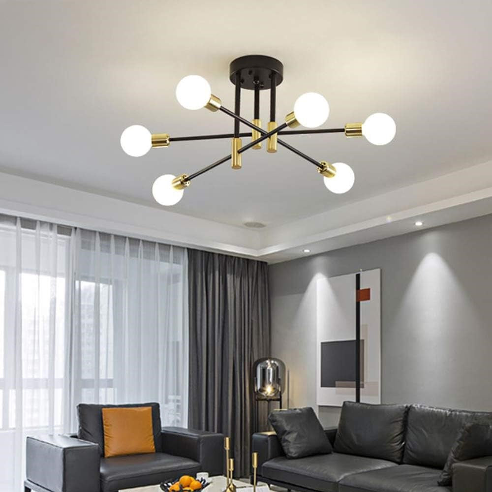 Modern Ceiling Light | Scandinavian Style | Multi-Light Fixture | Minimalist Metal Fixture | Brick by Brick