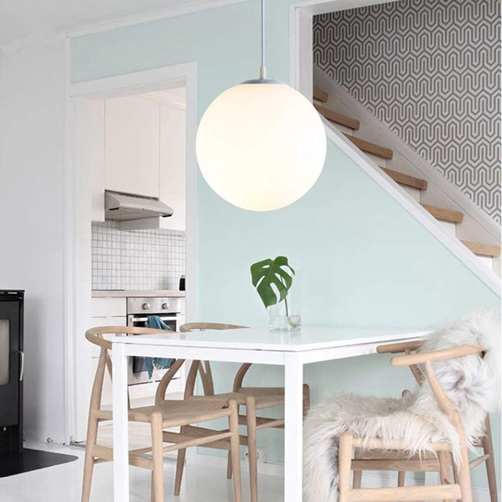 Glass Pendant Light |E27/E26 | Minimalist Single Head Design | Modern Indoor Lighting | Brick by Brick