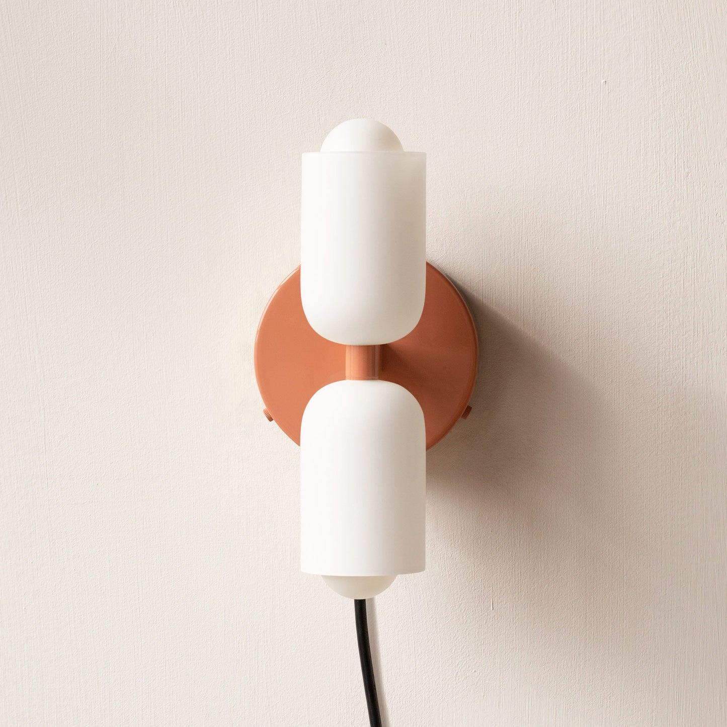 Double‑Head Wall Sconce | Unisex Metal & Acrylic Dual‑Light | Brick by Brick