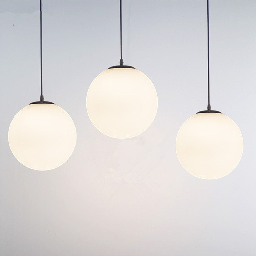 Glass Pendant Light |E27/E26 | Minimalist Single Head Design | Modern Indoor Lighting | Brick by Brick