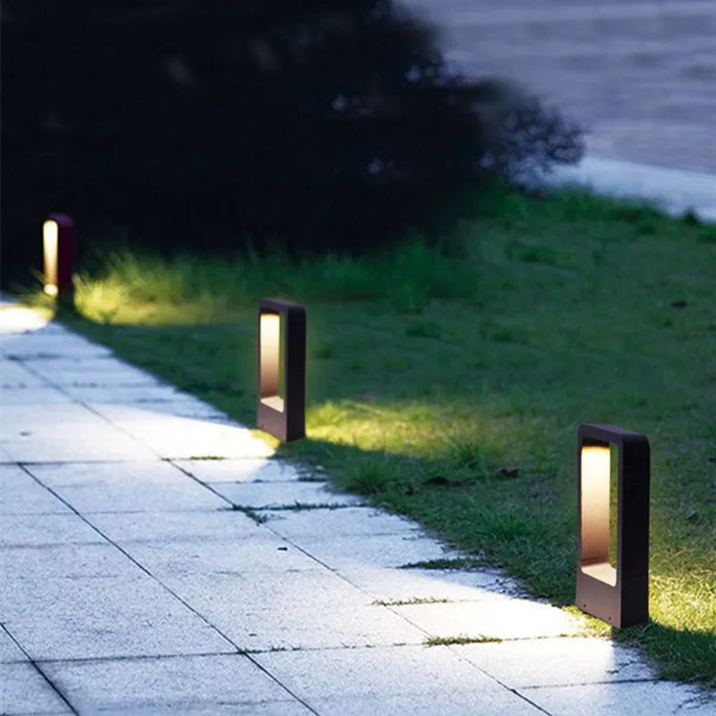 Outdoor Ground Light – Weatherproof LED - Adjustable Brightness-Home & Garden > Lawn & Garden-Brick by Brick London-Small ( 11.8" x 6.3" inches )-Black body-Brick By Brick London