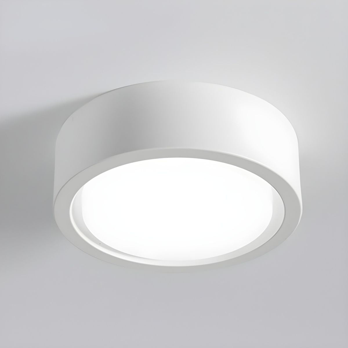 Nordic Flush Ceiling Light | 2.75×3.93–7.08 in | Minimalist Iron LED Fixture | Brick by Brick