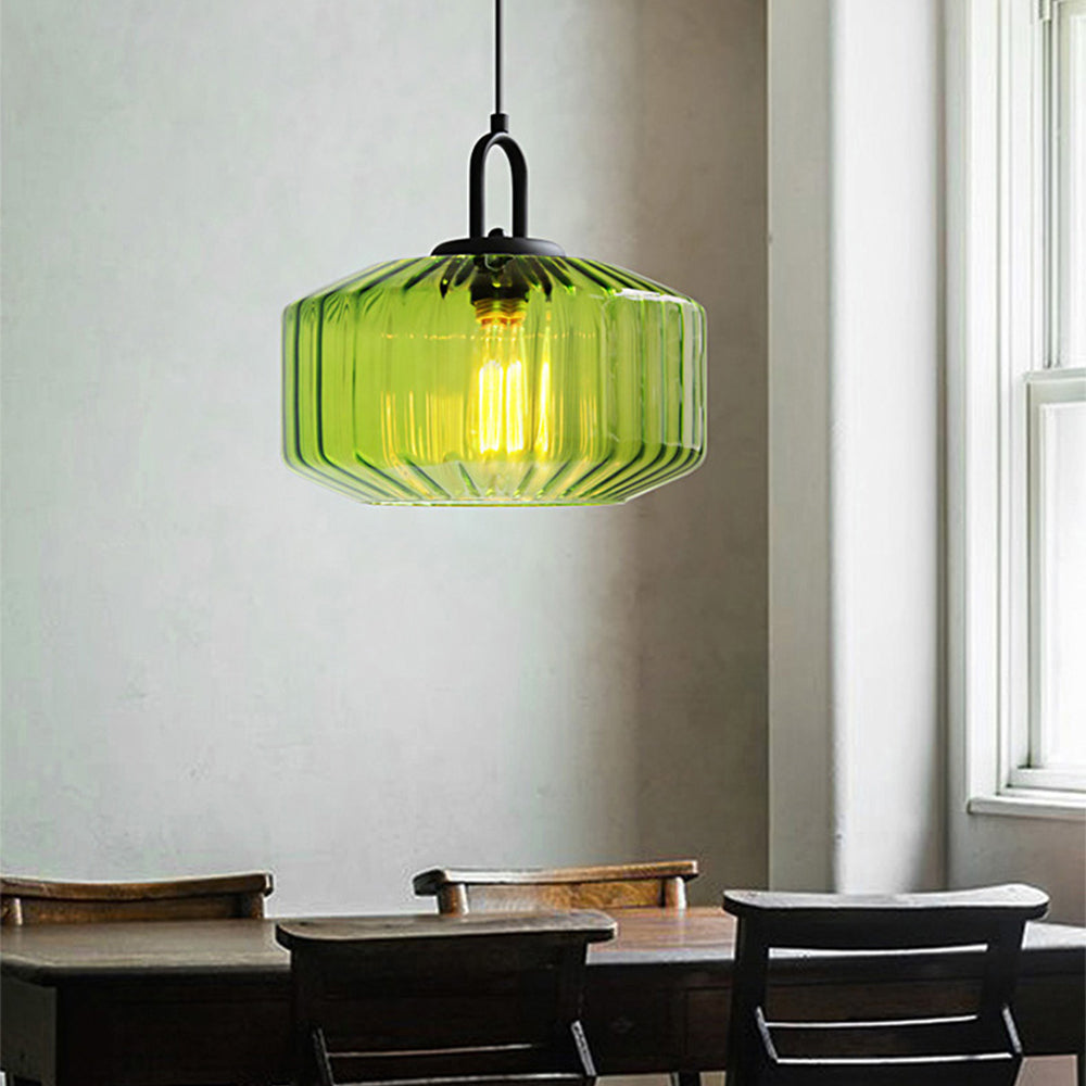 Contemporary Glass Pendant Lighting | 6.29 x 11.02 in | Stylish Ceiling Fixture | Perfect for Decor | Brick by Brick