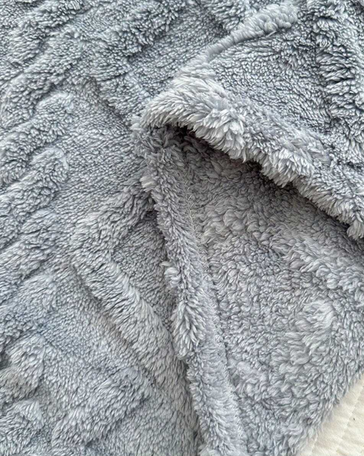 CozyNest Throw Blanket | Ultra-Soft Faux Sheepskin | Lightweight All-Season Comfort | Brick by Brick