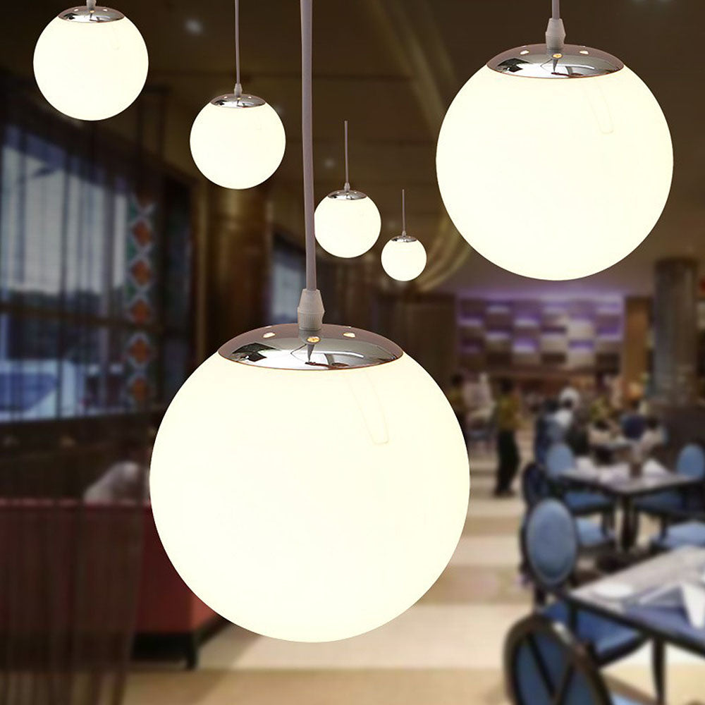 Glass Pendant Light |E27/E26 | Minimalist Single Head Design | Modern Indoor Lighting | Brick by Brick
