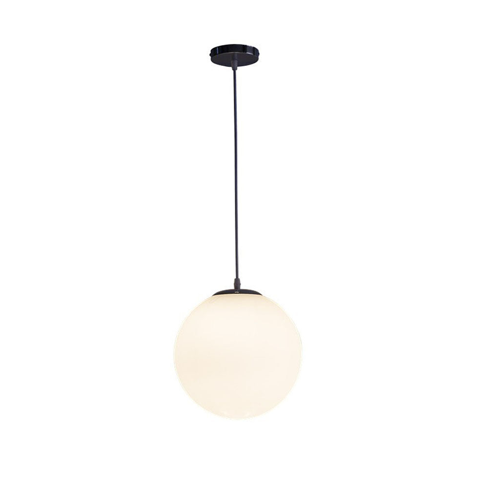 Glass Pendant Light |E27/E26 | Minimalist Single Head Design | Modern Indoor Lighting | Brick by Brick