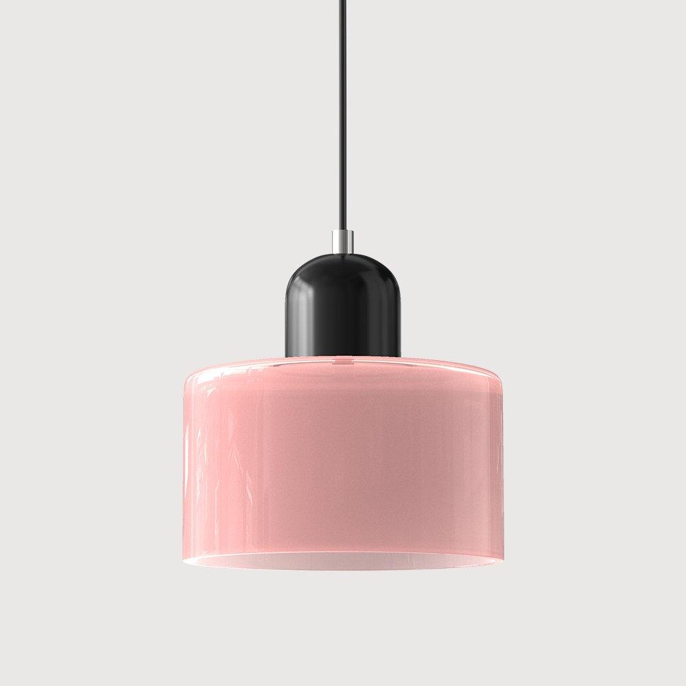 Bauhaus Glass Pendant Light | Modern Globe Design | Adjustable Ceiling Lamp | Brick by Brick