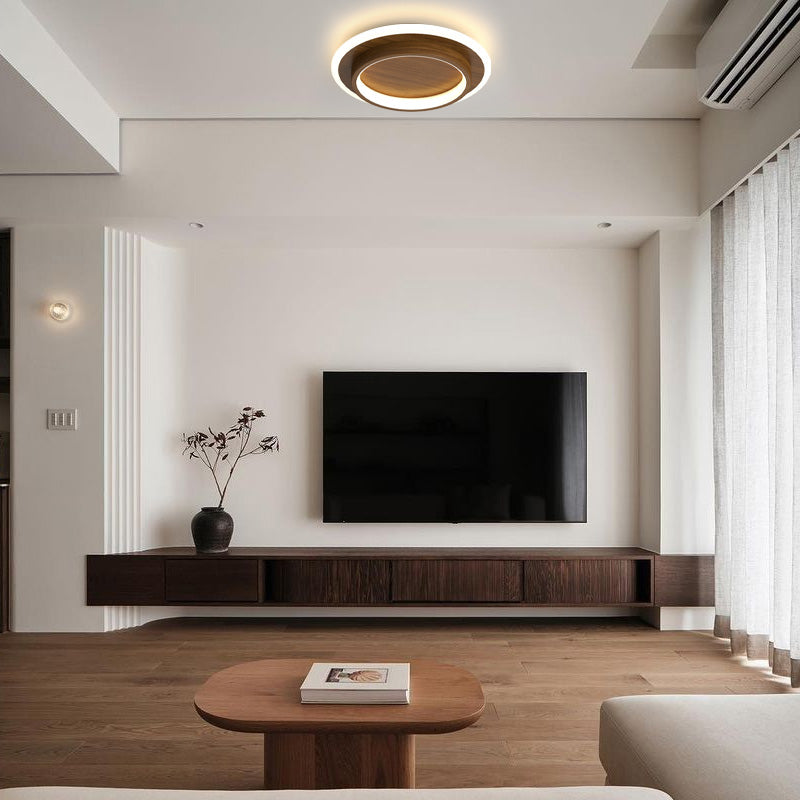 Sleek LED Hallway Ceiling Lamp | 8.3" or 9.4" Metal & Acrylic Fixture | Energy-Saving | Brick by Brick