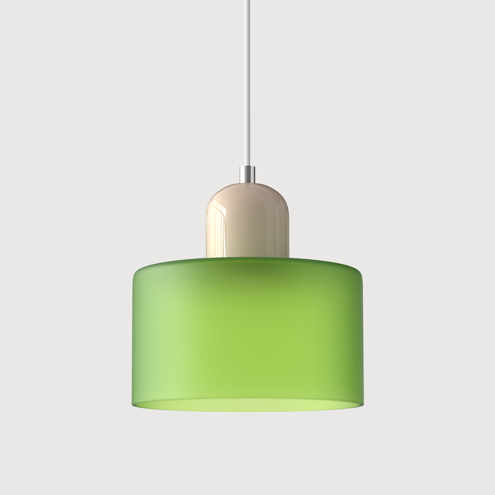 Bauhaus Glass Pendant Light | Modern Globe Design | Adjustable Ceiling Lamp | Brick by Brick