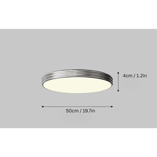 Bauhaus Green Ceiling Lamp | 11.8 - 19.7 in | Round Mid-Century LED Light | Colorful Decorative Lighting | Brick by Brick
