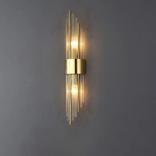 Crystal LED Wall Light | Elegant Luxury Lighting Fixture | Modern Ambient Accent | Brick by Brick