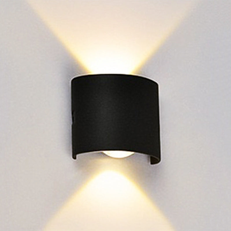 Waterproof RGB LED Wall Light | 3.15 x 3-12.4 in | Aluminum Outdoor & Indoor | Energy-Efficient | Brick by Brick