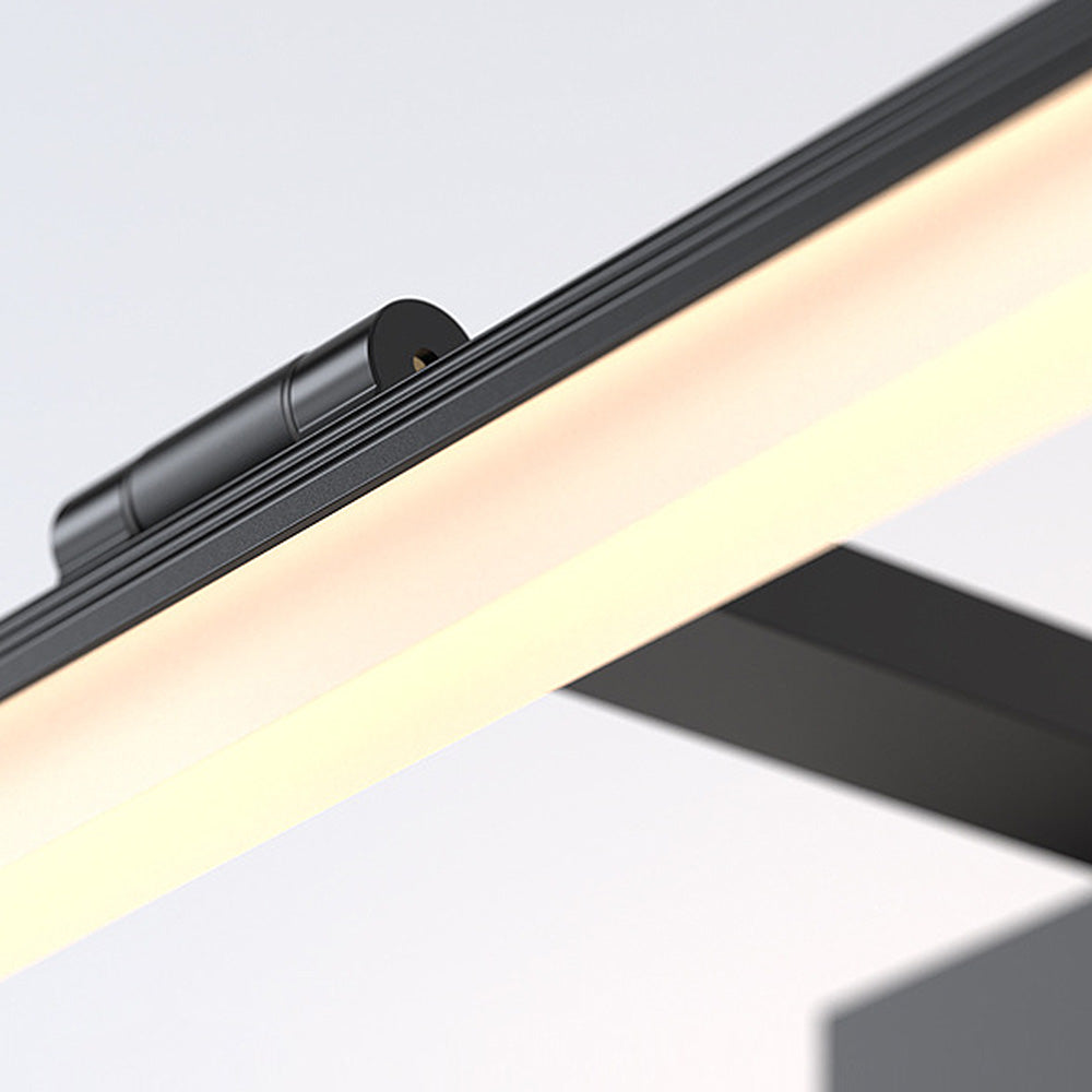 LED Mirror Wall Light | Black | Contemporary | Simple Iron & Plastic | Dimmable 8–24 W – Brick by Brick
