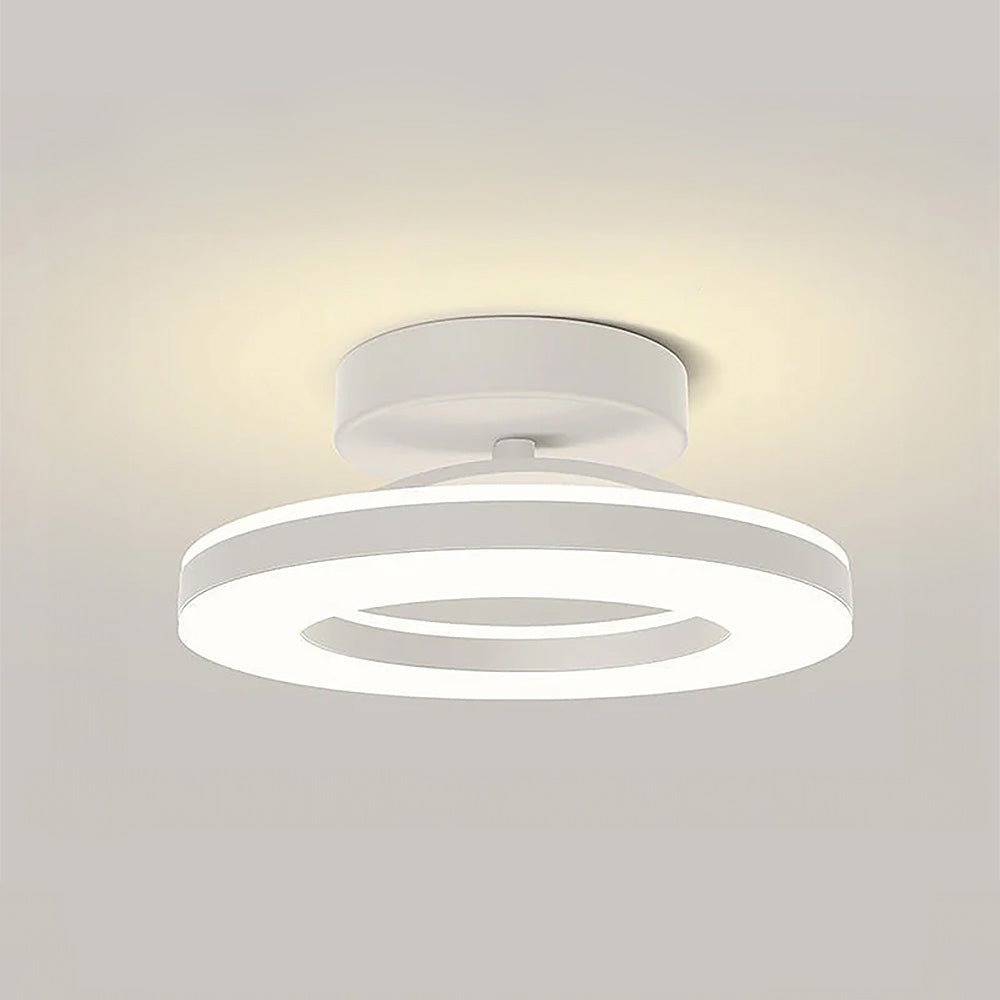 Modern Iron Hallway LED Ceiling Light | 7.87–19.68 in Diameter | Gold Finish Minimalist | Fixture | Brick by Brick