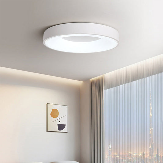 Simple LED Ceiling Light | Minimalist Modern Design | H1.97in | Warm Ambient Illumination | Elegant Home Fixture | Brick by Brick