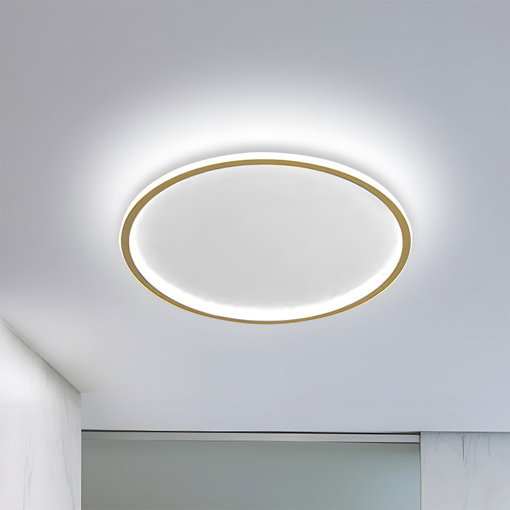 Modern Minimalist Disc Ceiling Light | Soft LED Glow | Contemporary Lighting | Elegant Interior Upgrade | Brick by Brick