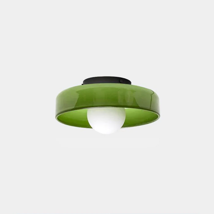 Glass Ceiling Light | 9.8–13.7in | Modern Glow | Elegant Interior Accent | Brick by Brick