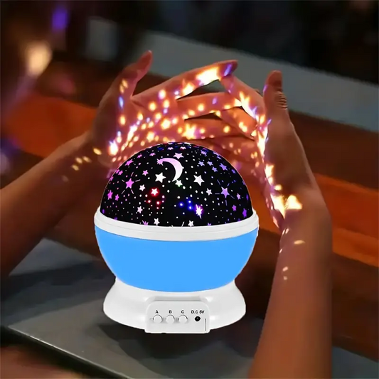 LED Starry Sky Projector Lamp | Galaxy & Planet Ceiling Light | Relaxation & Sleep Aid | Brick by Brick