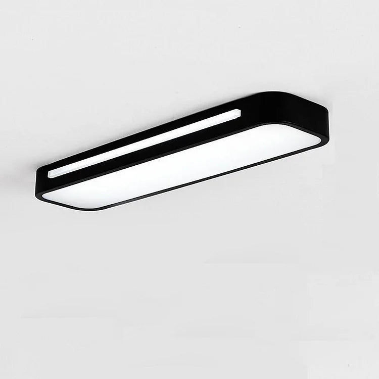 Modern Nordic LED Ceiling Light | 18.89–30.70 in | Minimalist Long Acrylic Fixture | Brick by Brick
