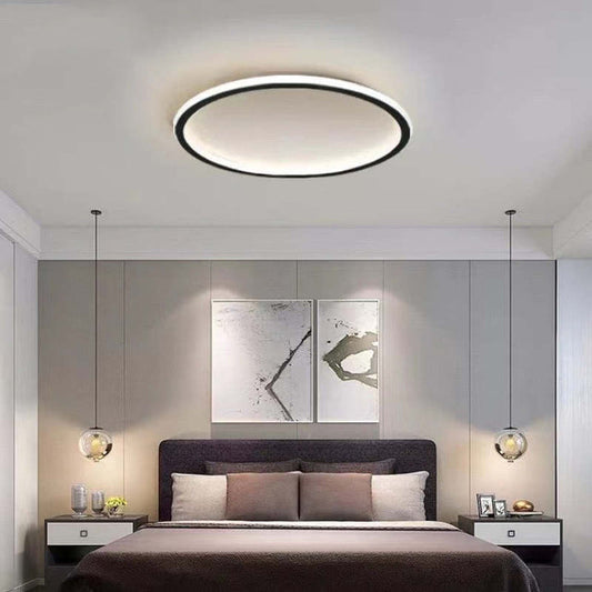 Modern Minimalist Disc Ceiling Light | Soft LED Glow | Contemporary Lighting | Elegant Interior Upgrade | Brick by Brick