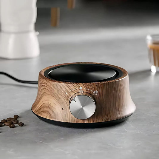 Mini Electric Ceramic Stove | 2.8 × 6.7 in | Compact Tea & Coffee Heater | Dual Heat Settings | Brick by Brick