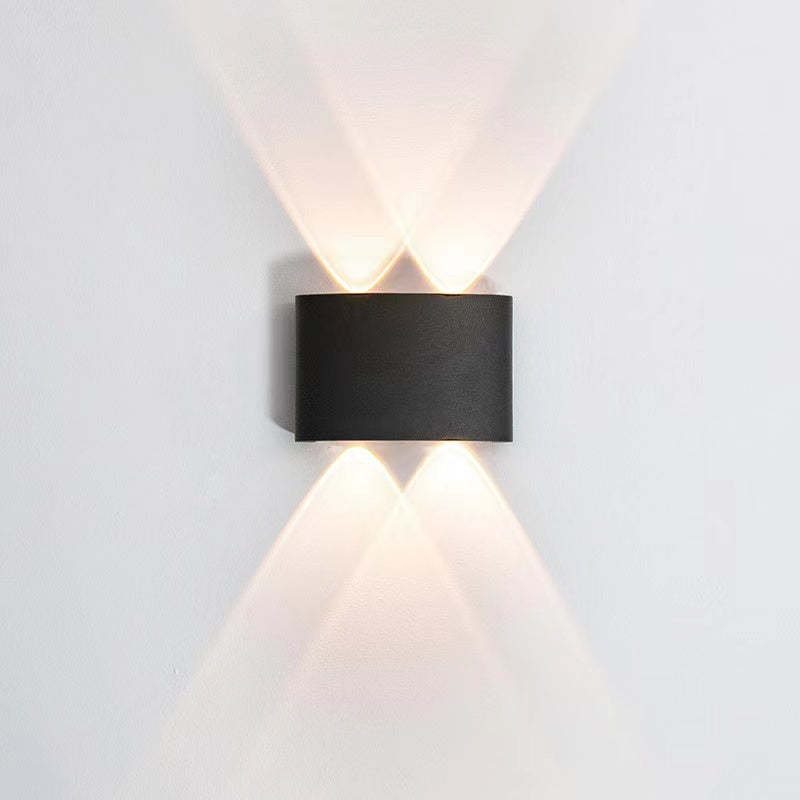 Waterproof RGB LED Wall Light | 3.15 x 3-12.4 in | Aluminum Outdoor & Indoor | Energy-Efficient | Brick by Brick