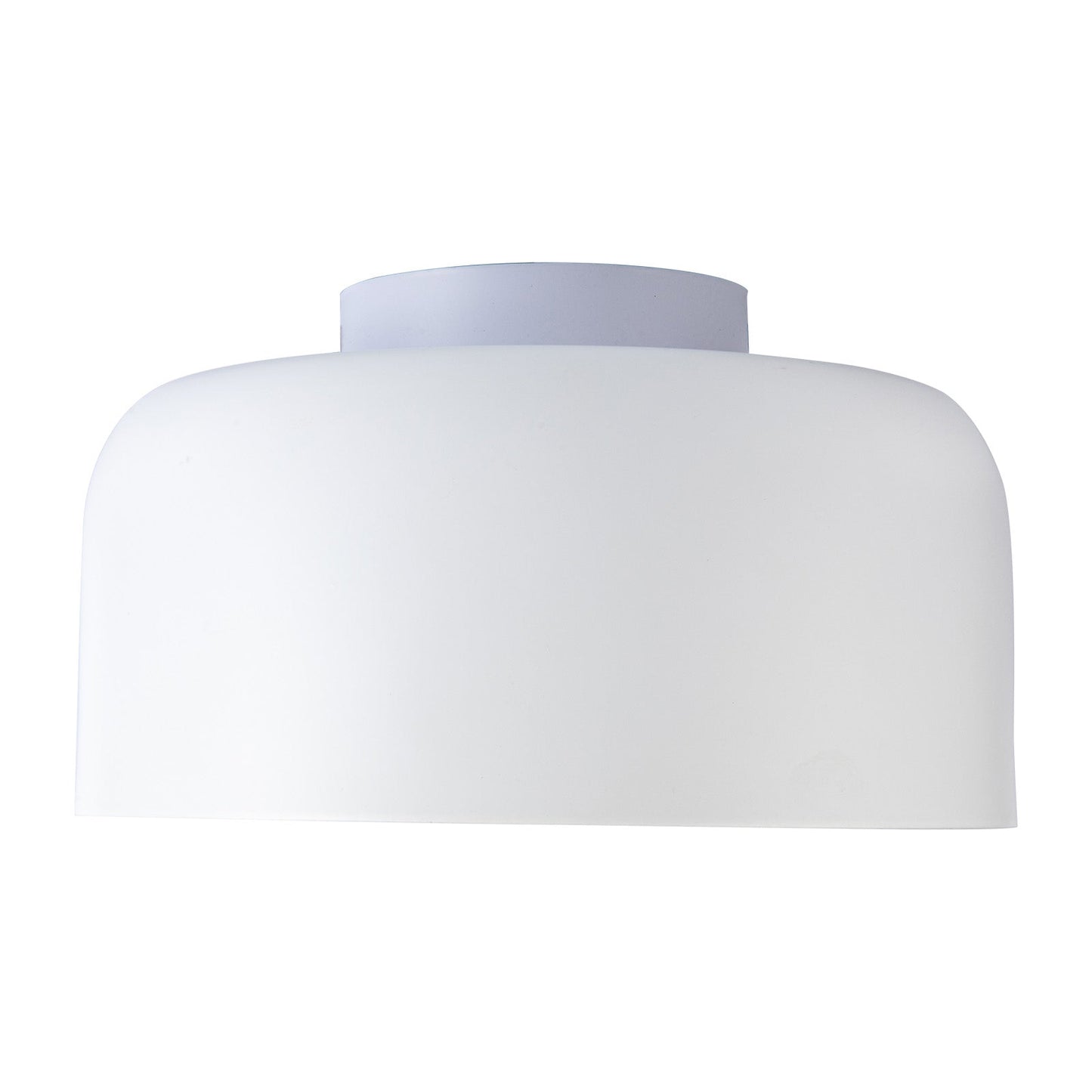 Minimalist Flush Mount Ceiling Light | D8.66 in × H5.12 in | Modern LED Fixture | Brick by Brick