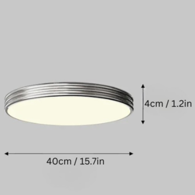 Bauhaus Green Ceiling Lamp | 11.8 - 19.7 in | Round Mid-Century LED Light | Colorful Decorative Lighting | Brick by Brick