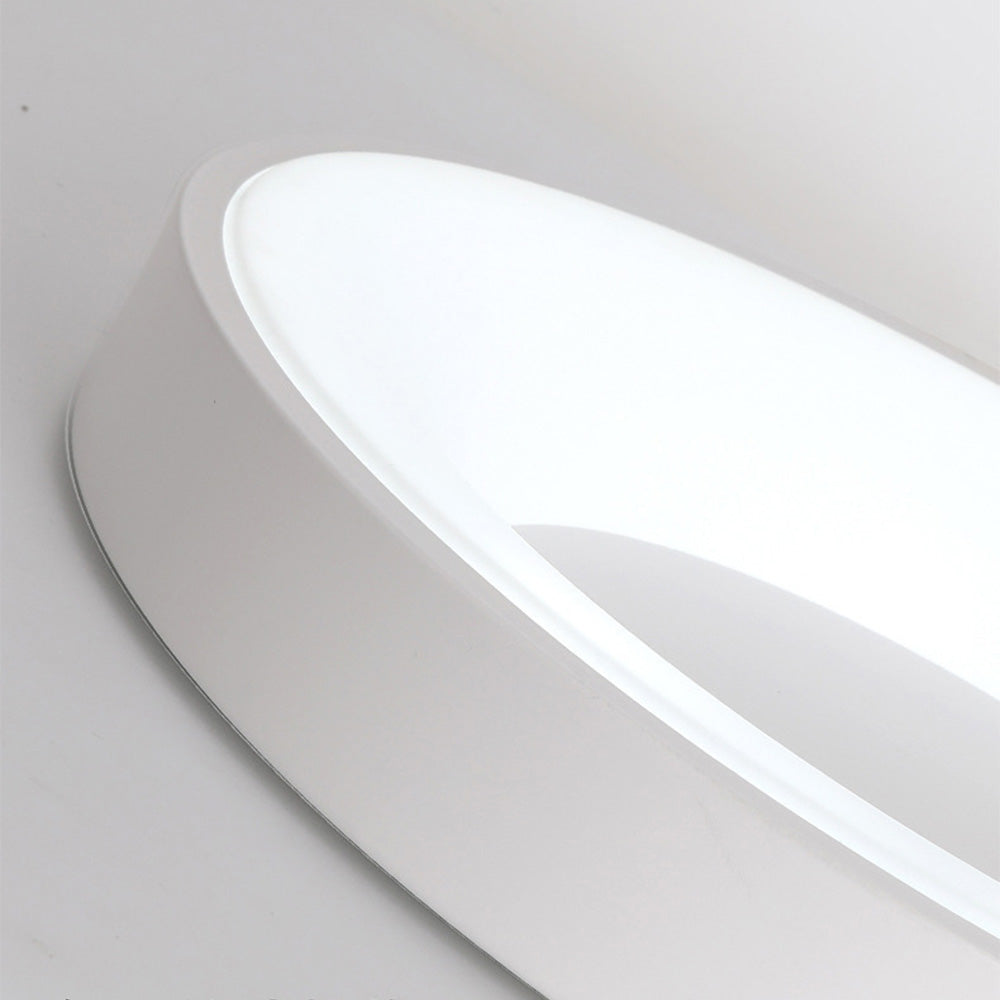 Simple LED Ceiling Light | Minimalist Modern Design | H1.97in | Warm Ambient Illumination | Elegant Home Fixture | Brick by Brick