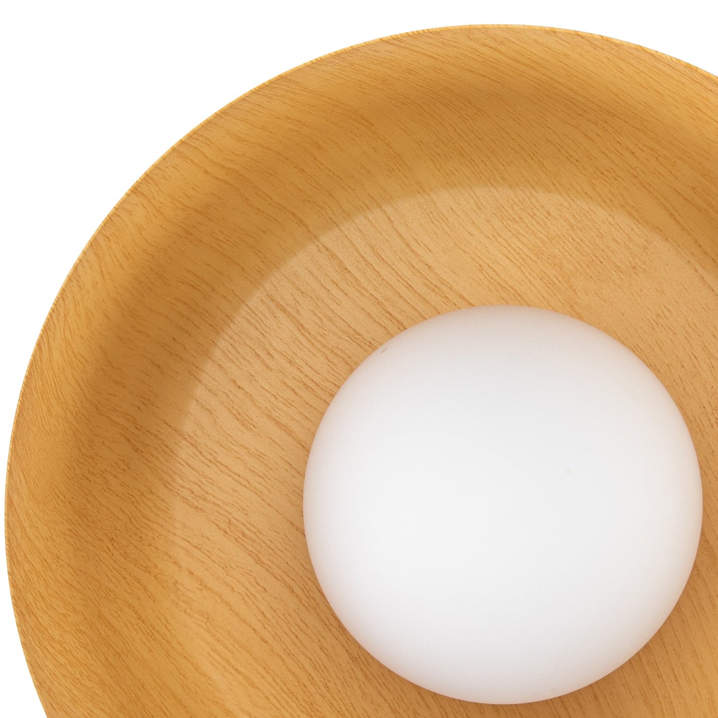 Minimalist Flush Mount Ceiling Light | D8.66 in × H5.12 in | Modern LED Fixture | Brick by Brick