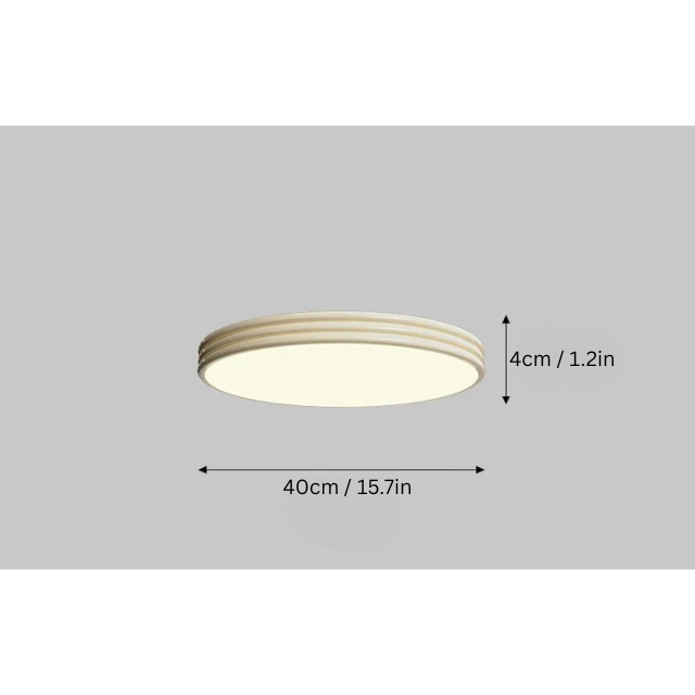 Bauhaus Green Ceiling Lamp | 11.8 - 19.7 in | Round Mid-Century LED Light | Colorful Decorative Lighting | Brick by Brick