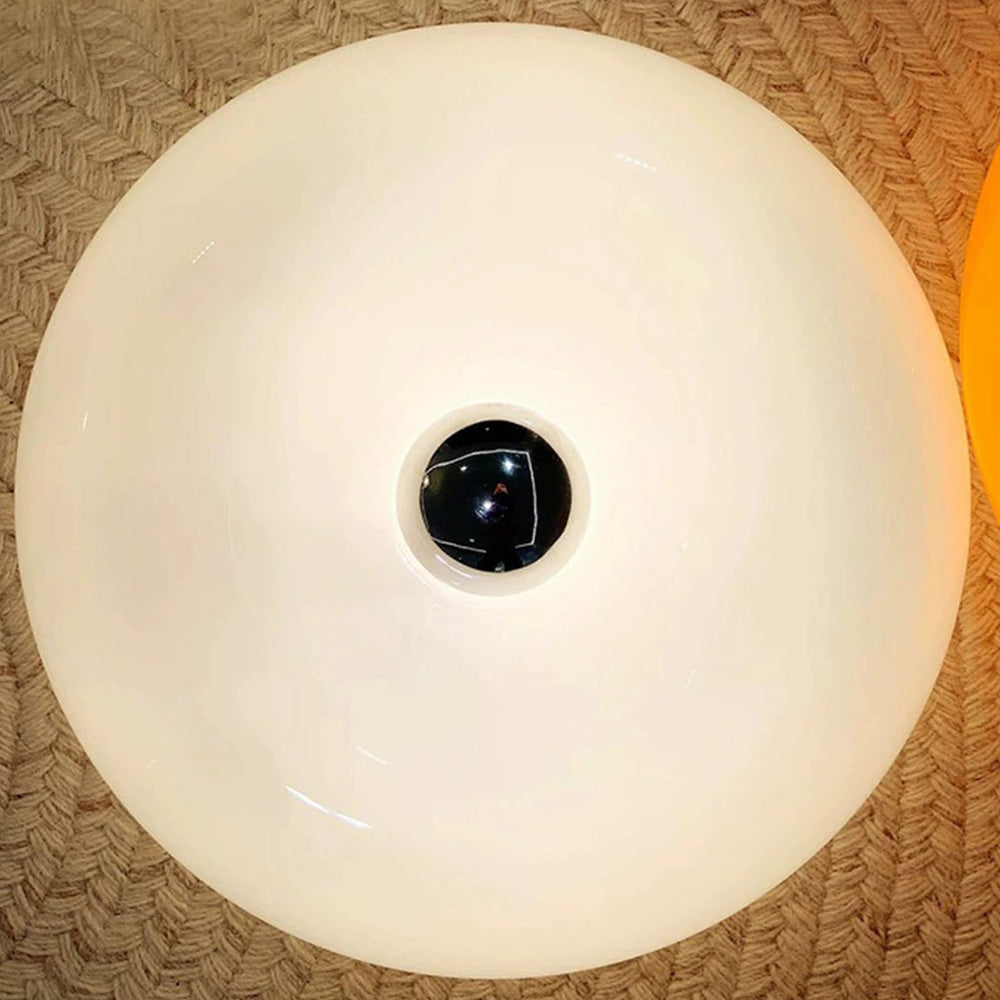 Donut Wall Lamp | Modern LED Glass Wall Light | 11.8 in | Dimmable 3-Color Fixture | Brick by Brick