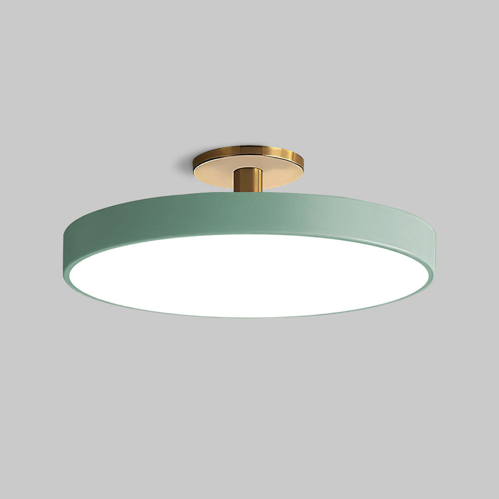 Modern Flush Mount Ceiling Light | 5.9×11.8–23.6 in | LED Round Fixture | Hardware + Acrylic | Brick by Brick