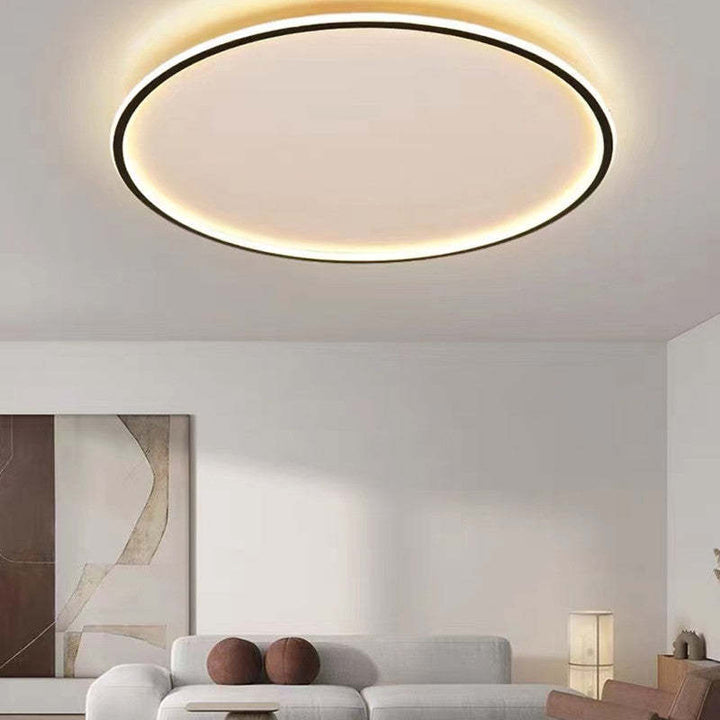 Ultra-Thin Modern Ceiling Light | Flush Mount LED for Low Ceilings | Round & Dimmable