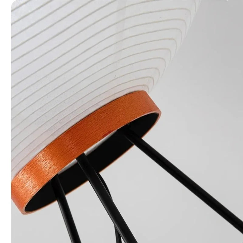 Japanese Floor Lamp | Rice Paper Lamp | Unisex | Metal Frame & Washi Paper | Brick by Brick