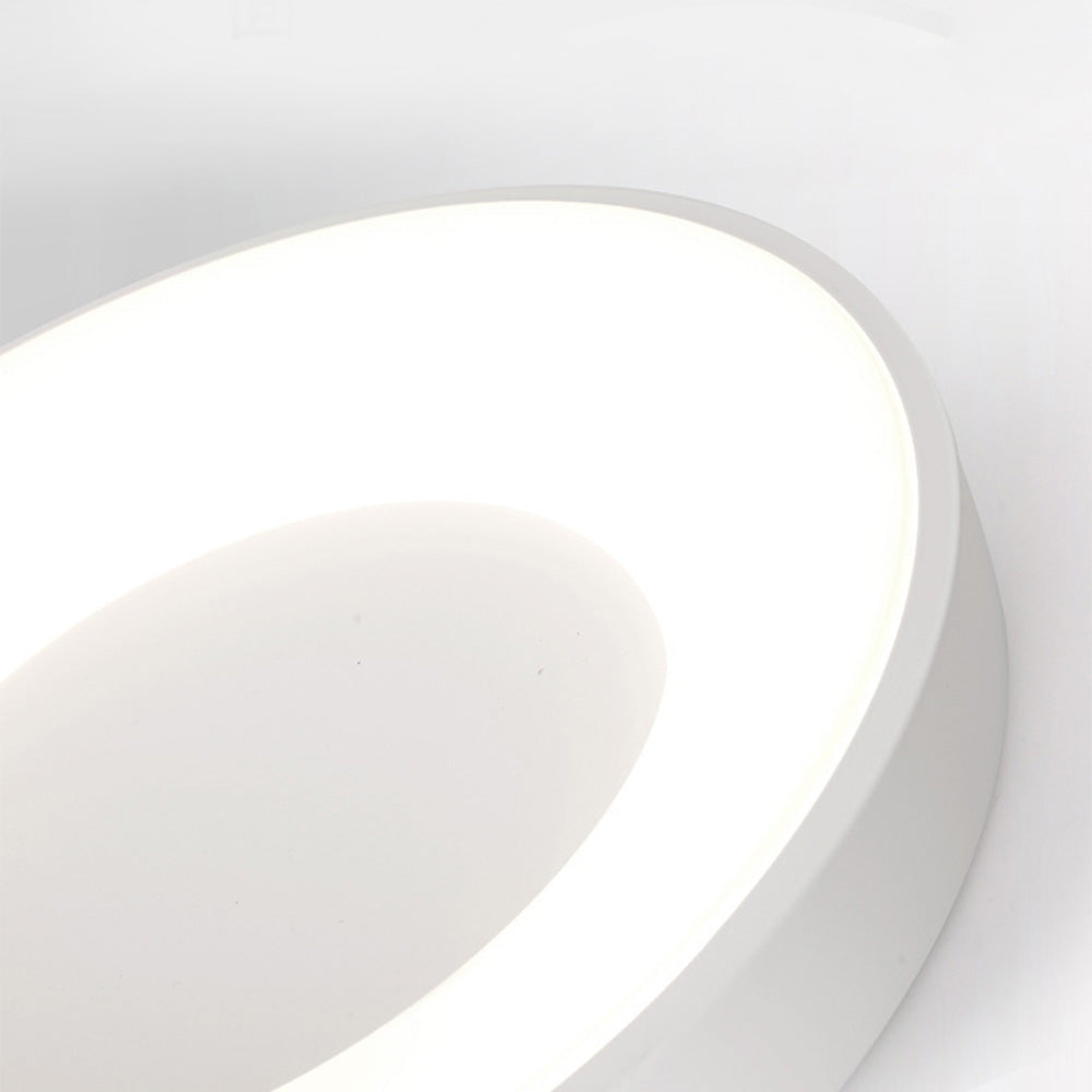 Simple LED Ceiling Light | Minimalist Modern Design | H1.97in | Warm Ambient Illumination | Elegant Home Fixture | Brick by Brick