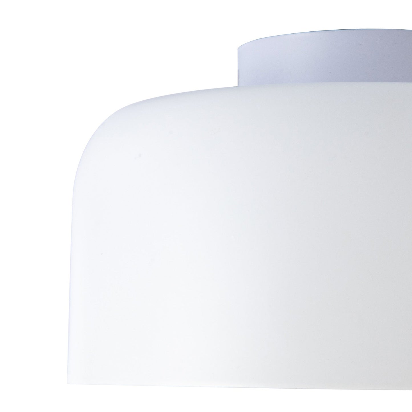 Minimalist Flush Mount Ceiling Light | D8.66 in × H5.12 in | Modern LED Fixture | Brick by Brick